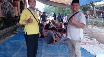 Sambut Idul Adha 1447 H / 2026 M, Ketua DKM Masjid Al -Mujahidin Cipondoh Bersama Panitia Gelar Pemotongan Hewan Kurban
